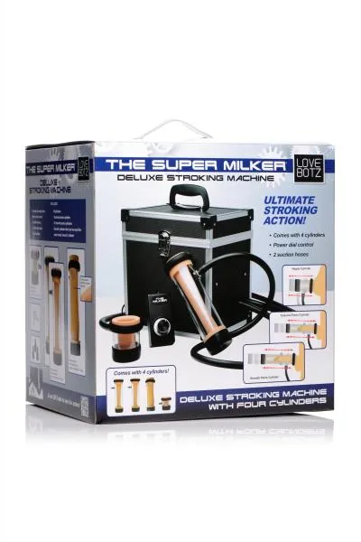 Male Sex Toys The Super Milker Automatic Deluxe Stroker Machine LoveBotz