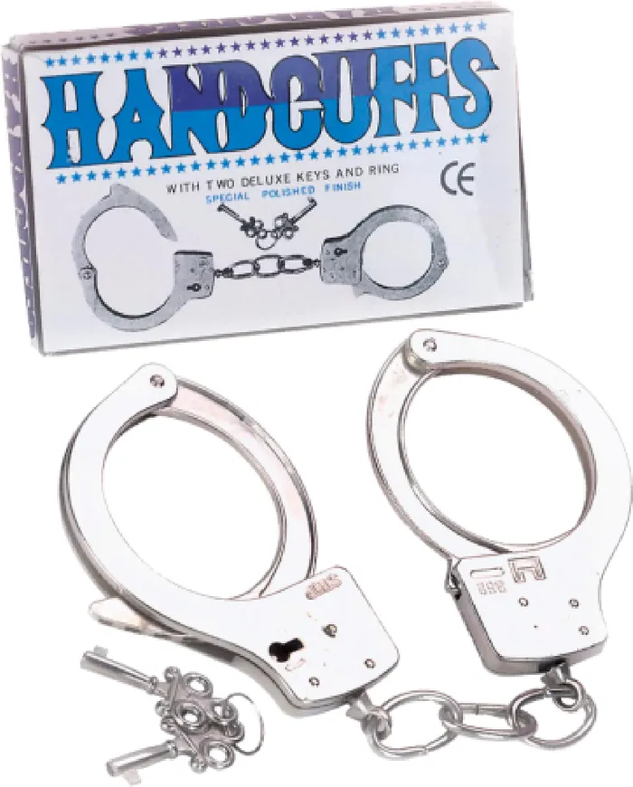 Metal Handcuffs Silver Nanma Anal