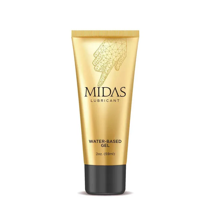 Midas Water Based Gel Water Based Gel Lubricant 59 ml Tube Little Genie Enhancers