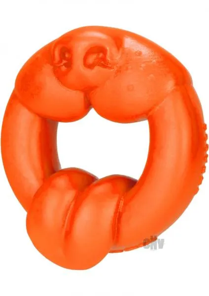 Oxballs Scrappy Puppy Cockring Orange Vibrators