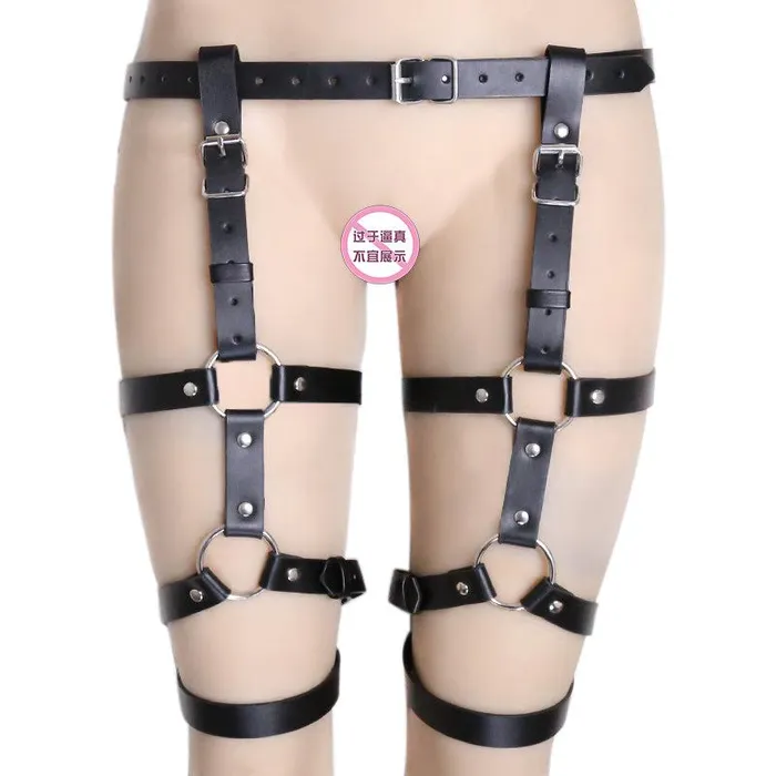 Plesur IL Garter Belt w Leg Straps 2 Vibrators