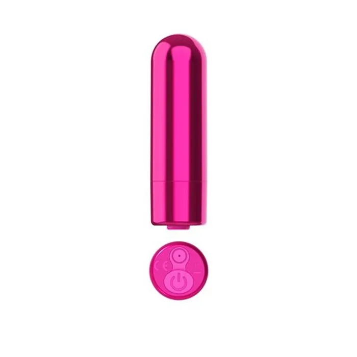 PowerBullet Vibrators Naughty Nubbies Finger Vibe w Mini Powerbullet Pink