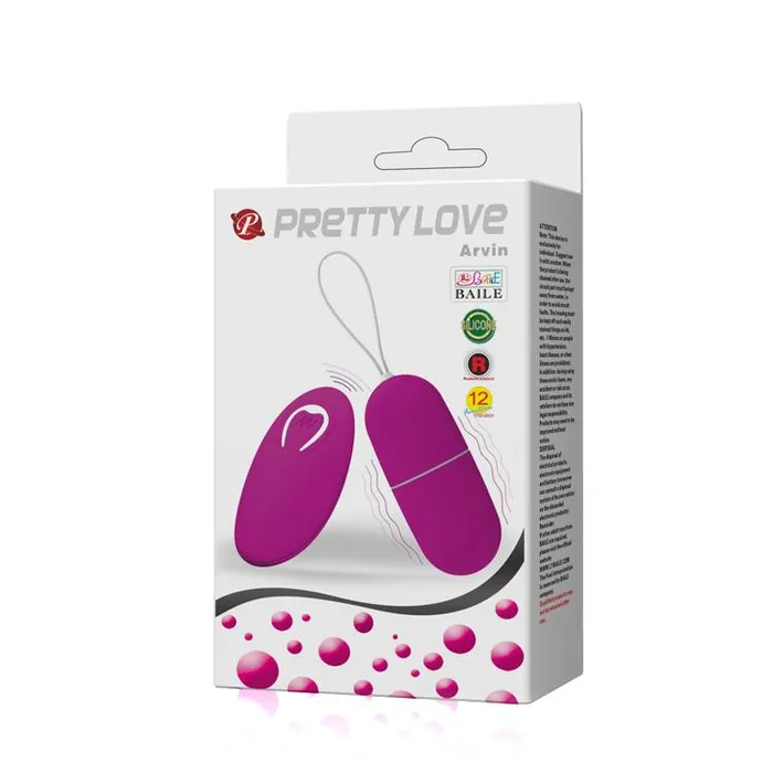 Remote Control Love Egg Arvin Purple Pretty Love Vibrators