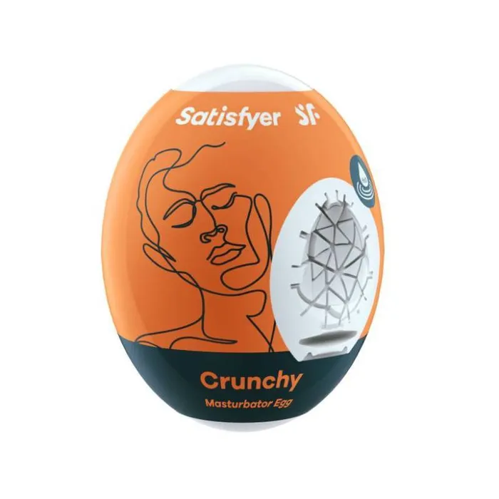 Satisfyer Male Sex Toys Masturbator Egg Crunchy