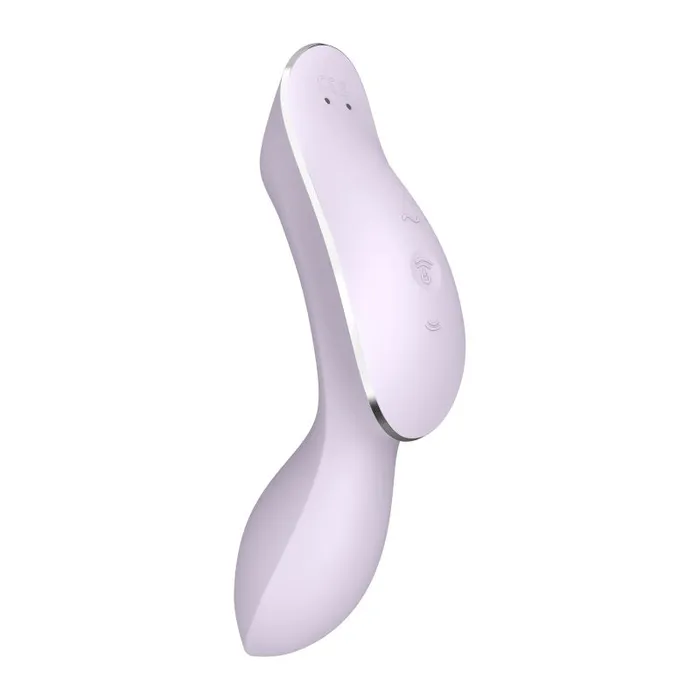 Satisfyer Vibrators Satisfyer Curvy Trinity 2 Insertable Air Pulse Vibrator Violet