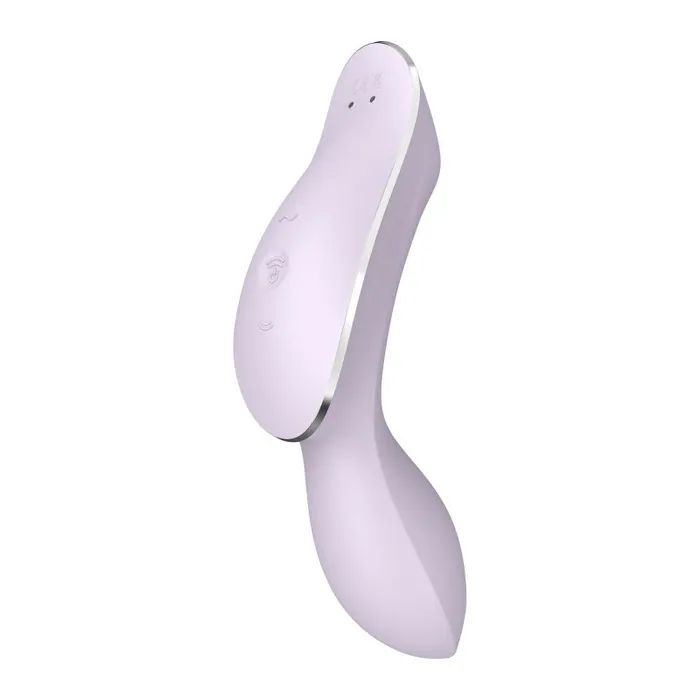 Satisfyer Vibrators Satisfyer Curvy Trinity 2 Insertable Air Pulse Vibrator Violet