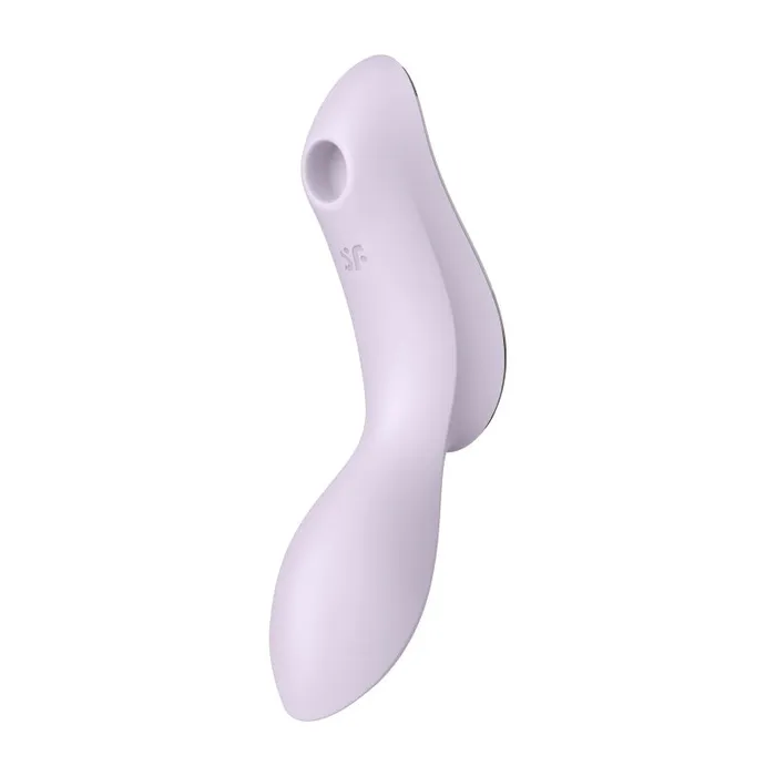 Satisfyer Vibrators Satisfyer Curvy Trinity 2 Insertable Air Pulse Vibrator Violet