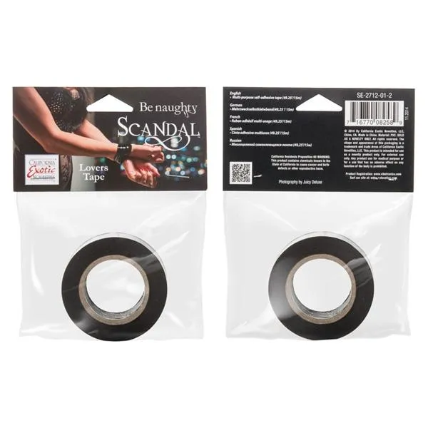 Scandal Anal Scandal Lovers Tape Black