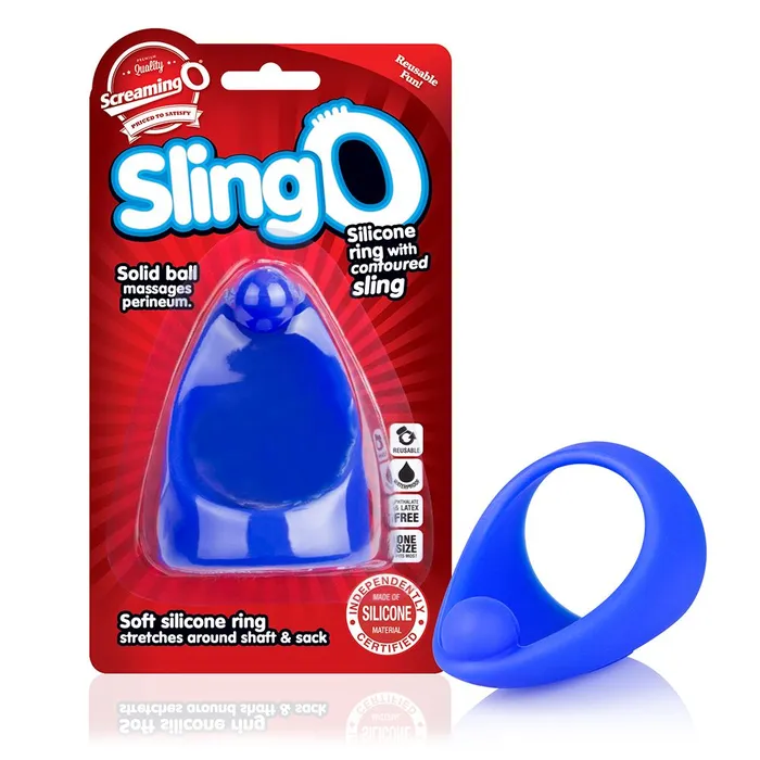 Screaming O SlingO Blue Lovetwoo Vibrators