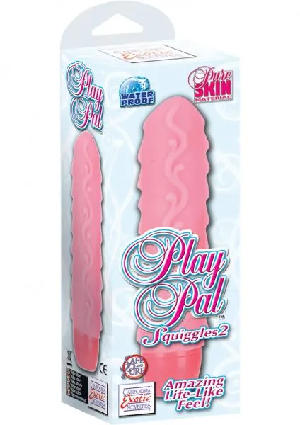 Seductucom Anal Play Pal Squiggles 2 Oure Skin Material Waterproof 625 Inch Pink