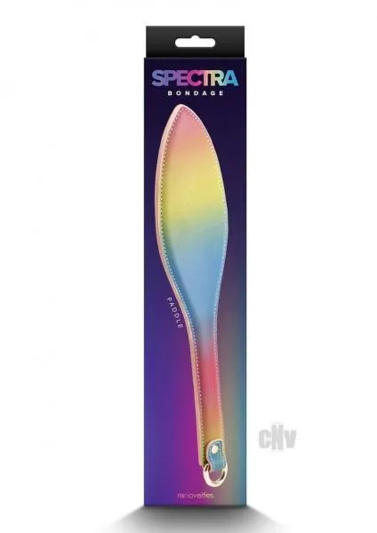 Seductucom Couples Spectra Bondage Paddle Rainbow