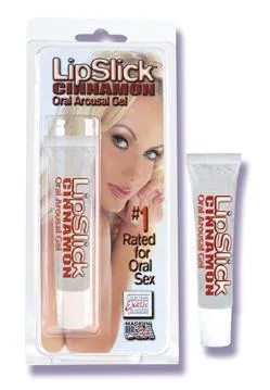 Seductucom Enhancers Lip Slick Cinnamon Oral Arousal Gel