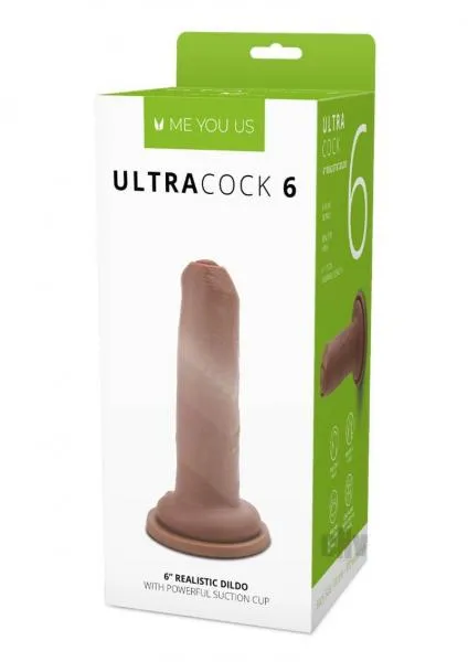 Seductucom Male Sex Toys Me You Us Uncut Ultra Cock 6 Caramel