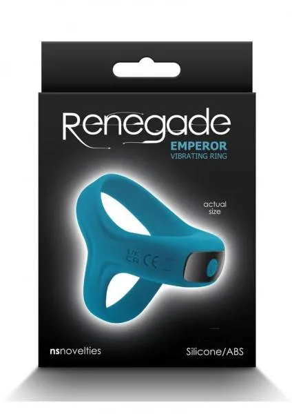 Seductucom Renegade Emperor Teal Vibrators