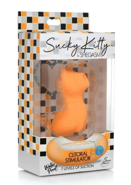 Shegasm Sucky Kitty Orange Seductucom Vibrators