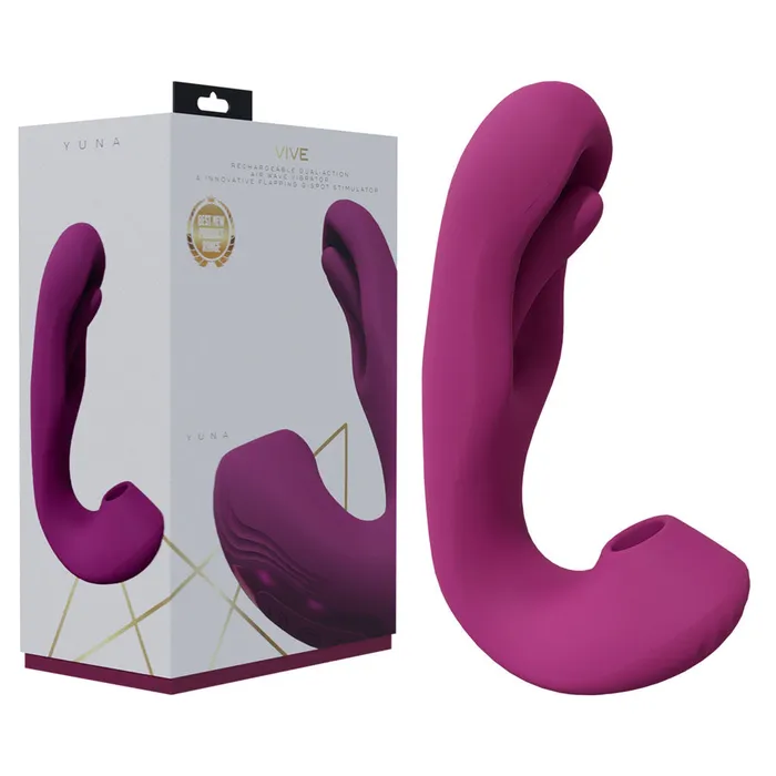 Shots Toys Vibrators VIVE Yuna Pink