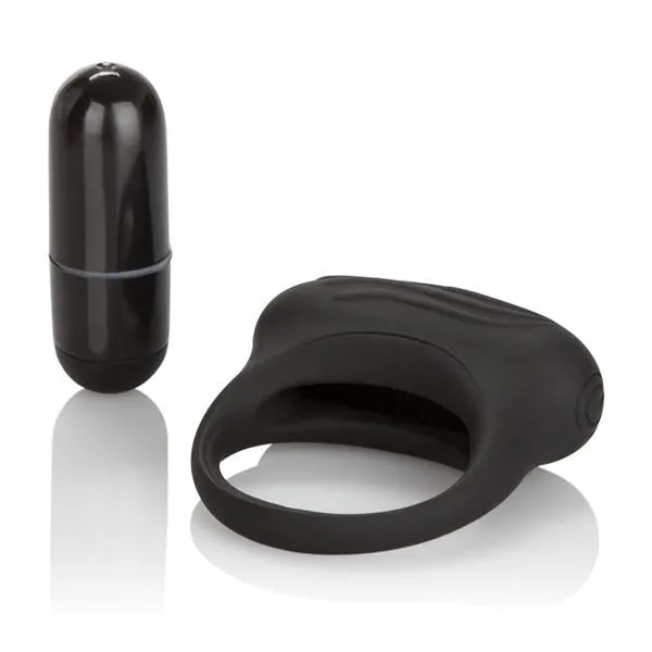 Silicone Lovers Arouser Black Vibrating Ring Seductucom Anal