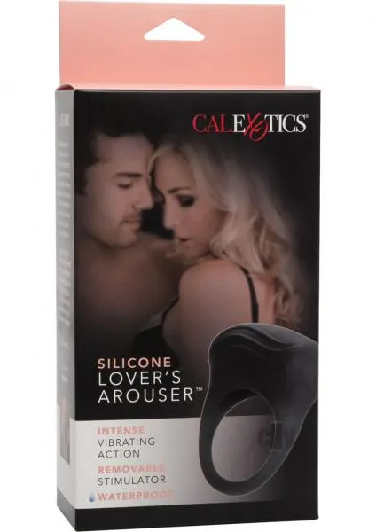 Silicone Lovers Arouser Black Vibrating Ring Seductucom Anal