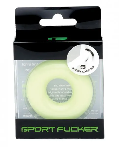 Sport Fucker Male Sex Toys Sport FCker Chubby Cockring Glow