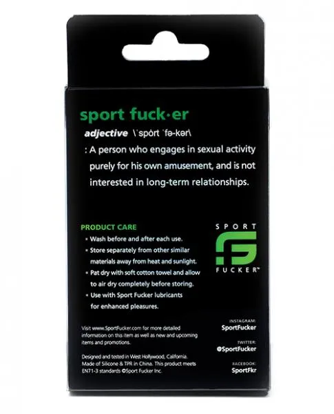 Sport Fucker Male Sex Toys Sport FCker Chubby Cockring Glow