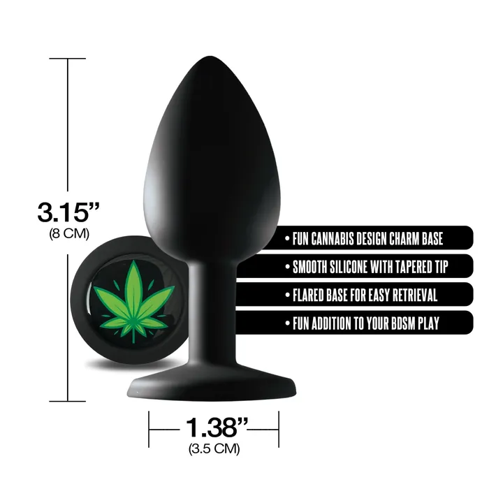 Stoner Vibes Chronic Collection Butt Plug Medium THES Male Sex Toys