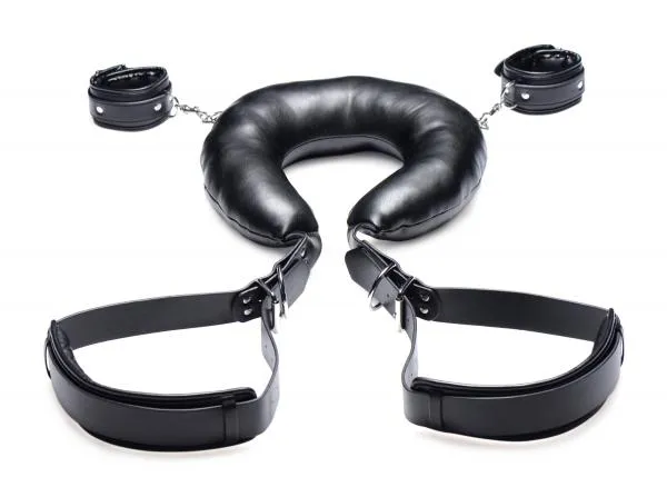 STRICT Couples Padded Thigh Sling With Wrist Cuffs