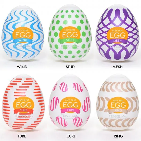 Tenga Male Sex Toys Egg Variety Pack Wonder Net