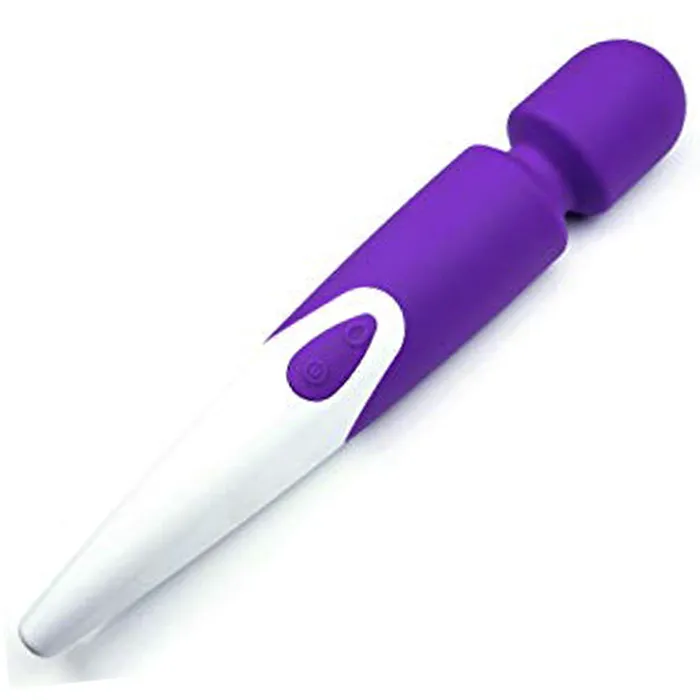 The Love Zone Wand Massager iWand Cordless Massager Wand Vibrator Purple Vibrators