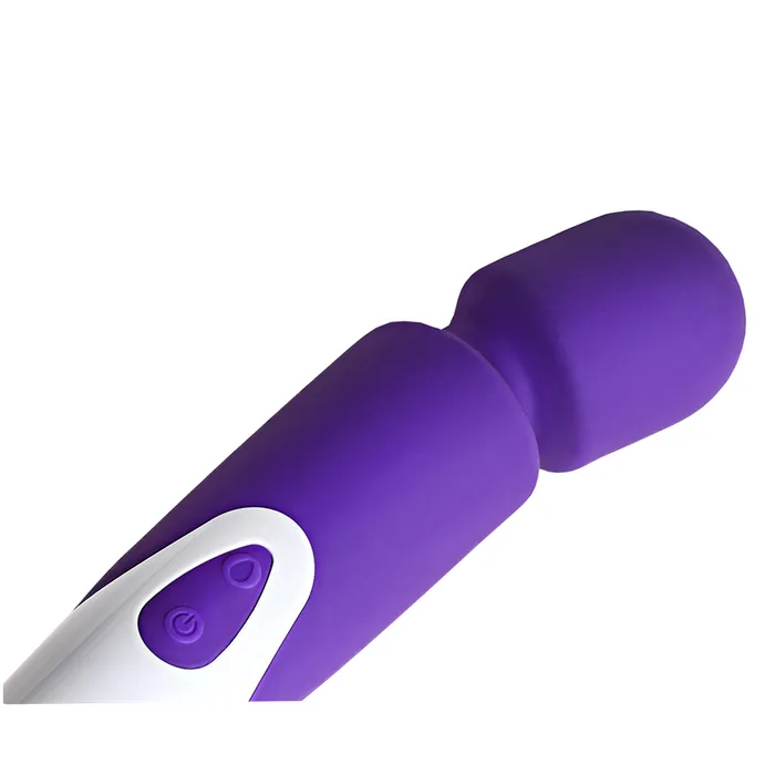 The Love Zone Wand Massager iWand Cordless Massager Wand Vibrator Purple Vibrators