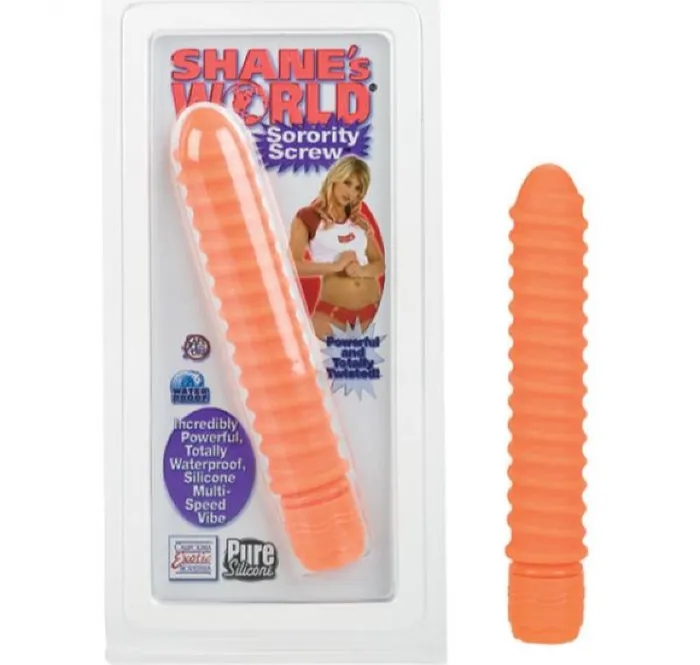 The Pleasure Shop adult toys Vibrators Orange Screw