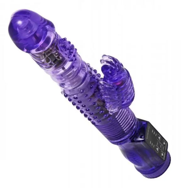 Trinity Vibes Vibrators Thrusting Purple Rabbit Vibe