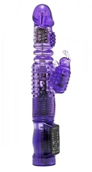 Trinity Vibes Vibrators Thrusting Purple Rabbit Vibe