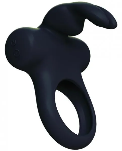 VeDO Couples Frisky Bunny Vibrating Ring Black