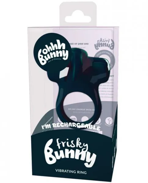 VeDO Couples Frisky Bunny Vibrating Ring Black