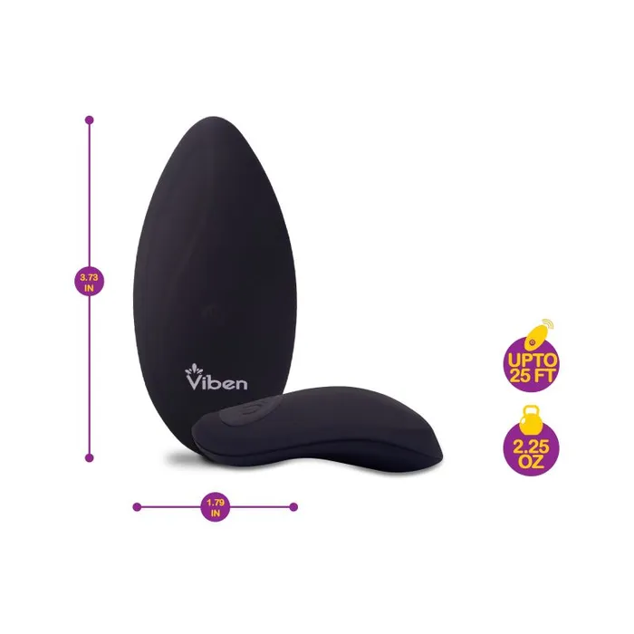 Viben Racey Multi Function Panty Vibe w Remote Viben Vibrators