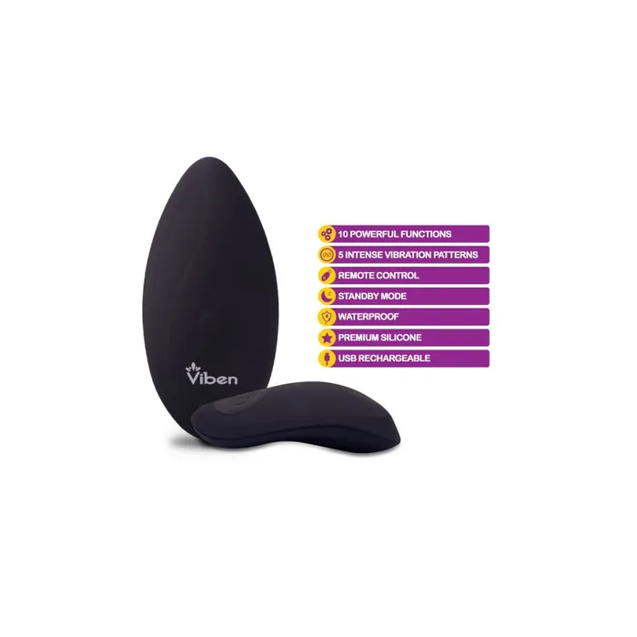 Viben Racey Multi Function Panty Vibe w Remote Viben Vibrators