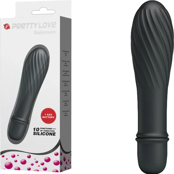 Vibrator Solomon Black Pretty Love Vibrators