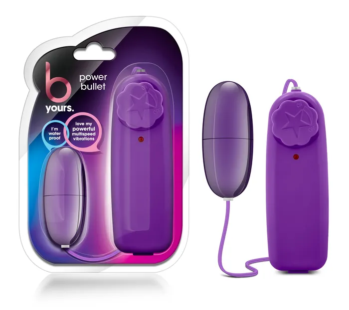 Vibrators B Yours Power Bullet Purple B Yours