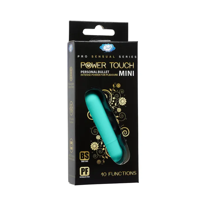 Vibrators Cloud 9 Novelties Cloud 9 Health Wellness Flutter Oral Tongue Stimulator Teal