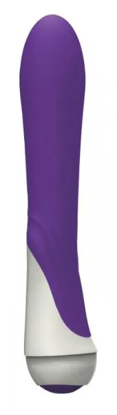 Vibrators Curve Novelties Vanessa 7 Function Waterproof Silicone Vibrator Purple