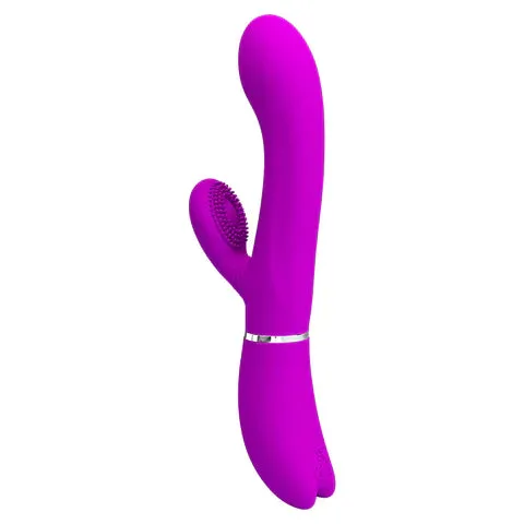 Vibrators Pretty Love Clitoris Vibrator Purple