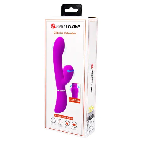 Vibrators Pretty Love Clitoris Vibrator Purple