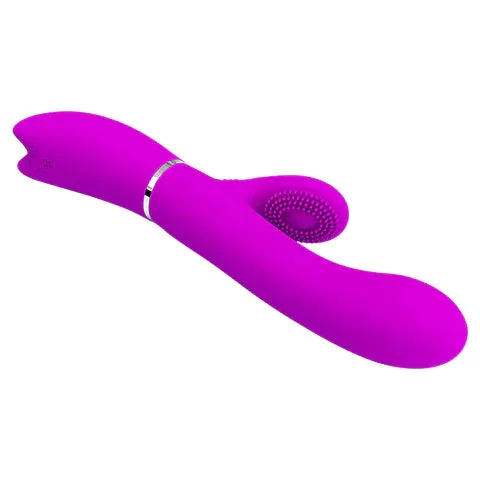 Vibrators Pretty Love Clitoris Vibrator Purple