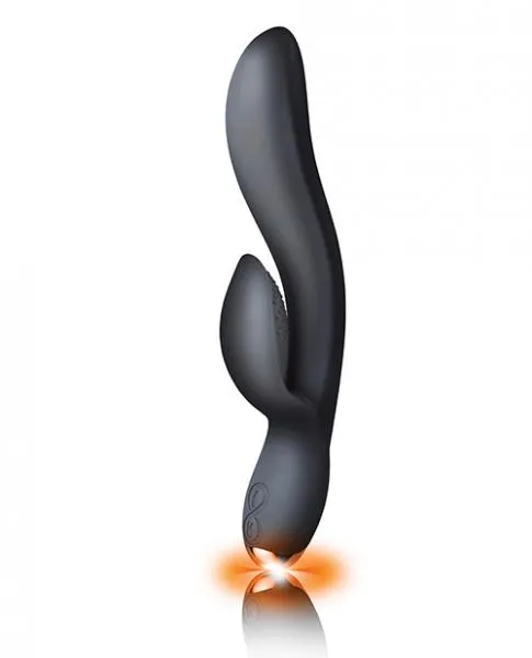 Vibrators Rocks Off Rocks Off Regala Rabbit Vibrator Black