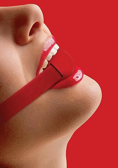 Vibrators Seductucom Elastic Ball Gag Red