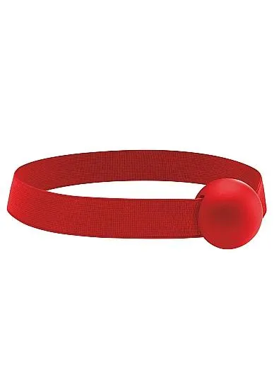 Vibrators Seductucom Elastic Ball Gag Red