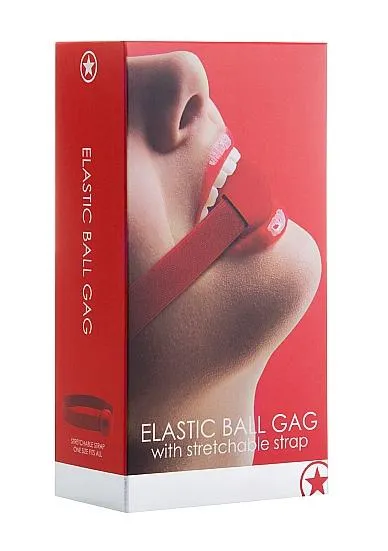 Vibrators Seductucom Elastic Ball Gag Red