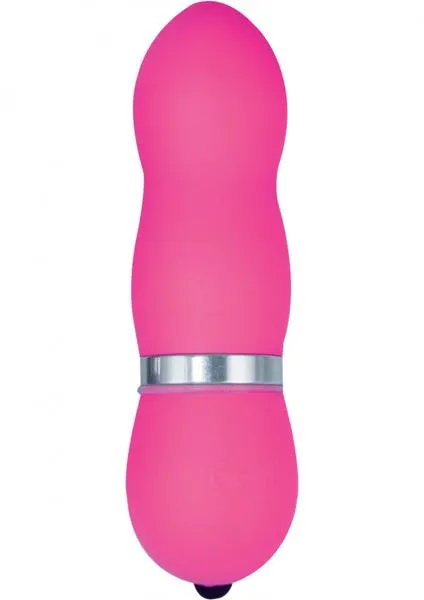 Vibrators Seductucom Naughty Neon Delight Vibrator Waterproof Pink