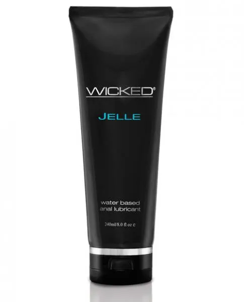 Wicked Jelle Water Based Anal Lubricant 8oz Wicked Lubricants