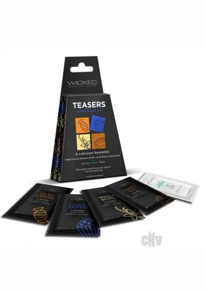 Wicked Wicked Teasers Coffee House Mix 3 Ml 9 PacksBox Vibrators